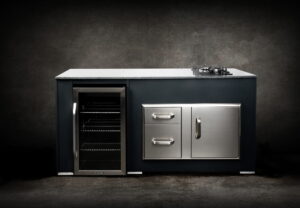 Külmiku ja gaasipliidiga moodul