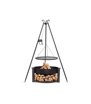 Lõkkealus Montana kolmjalaga